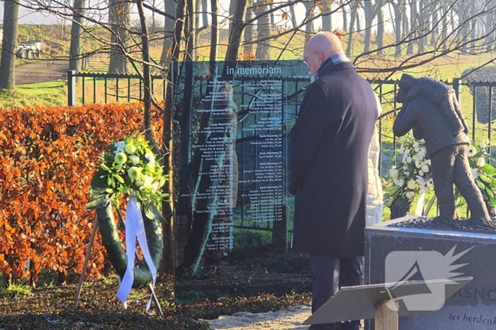 Herdenking slachtoffers watersnoodramp