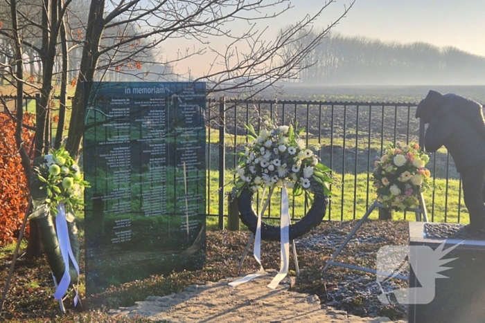 Herdenking slachtoffers watersnoodramp