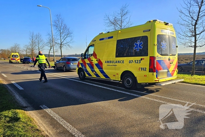 Meerdere gewonden bij kettingbotsing provinciale weg