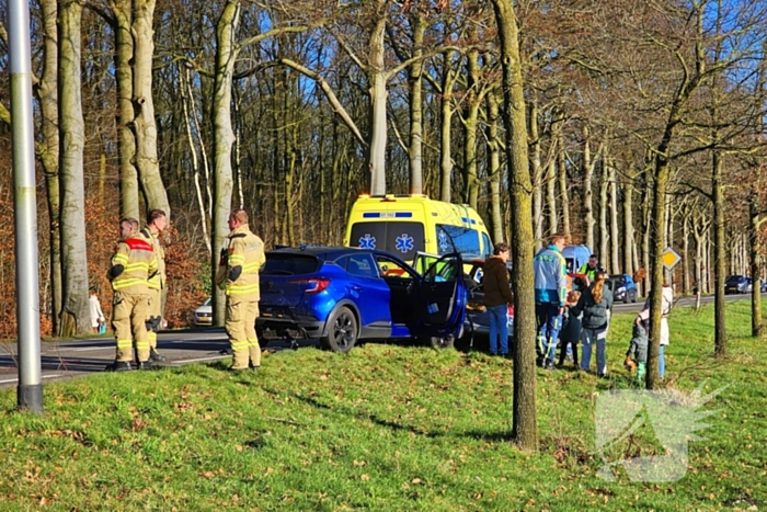 Meerdere gewonden bij kettingbotsing provinciale weg