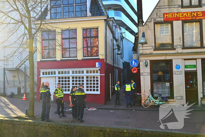Straat afgesloten wegens geweldsincident
