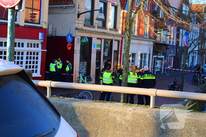 Straat afgesloten wegens geweldsincident