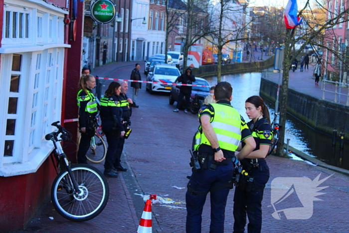 Straat afgesloten wegens geweldsincident
