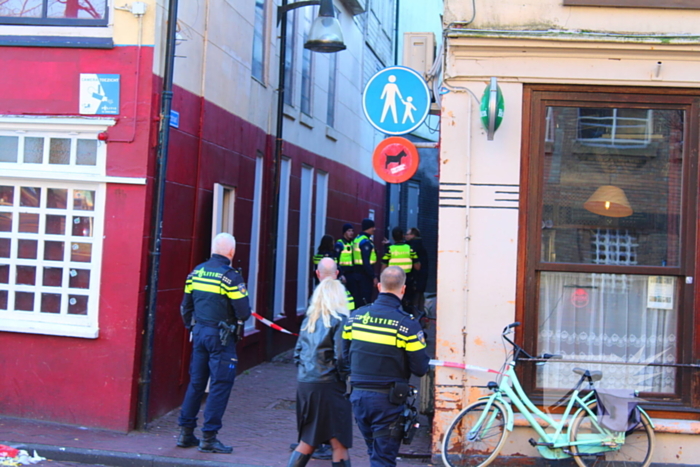 Straat afgesloten wegens geweldsincident