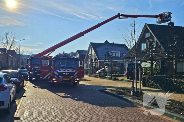 Brandweer treft vermoedelijk asbest aan tijdens schoorsteenbrand