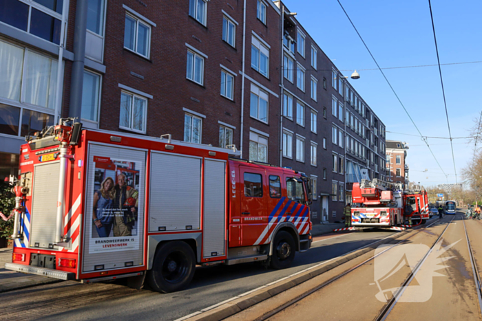 Bewoners geëvacueerd na brand in appartementencomplex