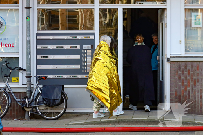 Bewoners geëvacueerd na brand in appartementencomplex