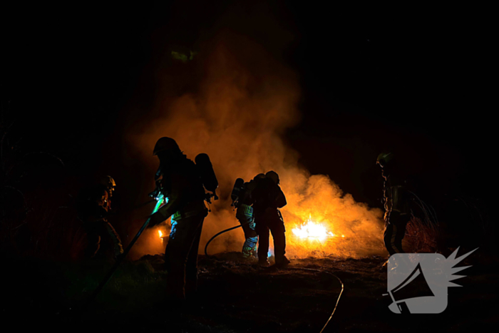 Buitenbrand geblust door brandweer
