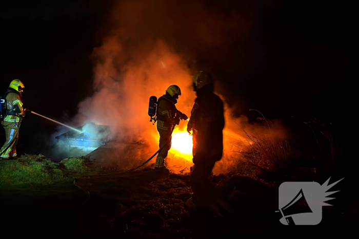 Buitenbrand geblust door brandweer