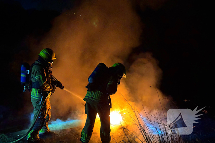 Buitenbrand geblust door brandweer