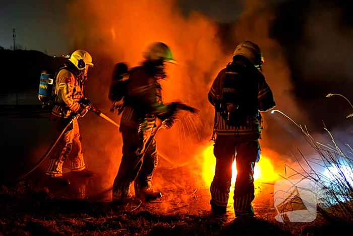 Buitenbrand geblust door brandweer