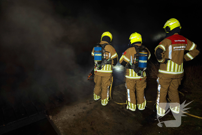 Buitenbrand geblust door brandweer