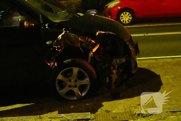 Beginnend bestuurder aangehouden na aanrijding en positieve drugstest