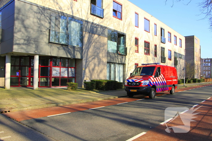 Lichte rookontwikkeling door kortsluiting in woning