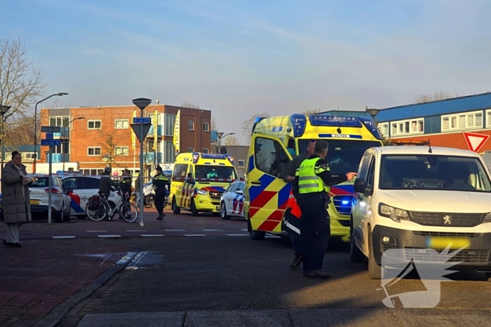 Traumahelikopter landt in woonwijk
