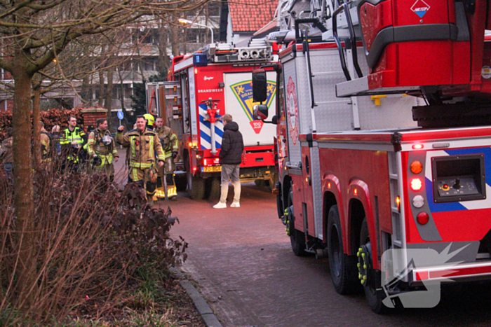 Brand in woning snel geblust