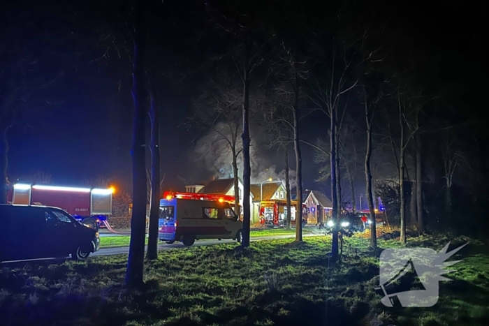 Dode, explosie en grote brand in woning