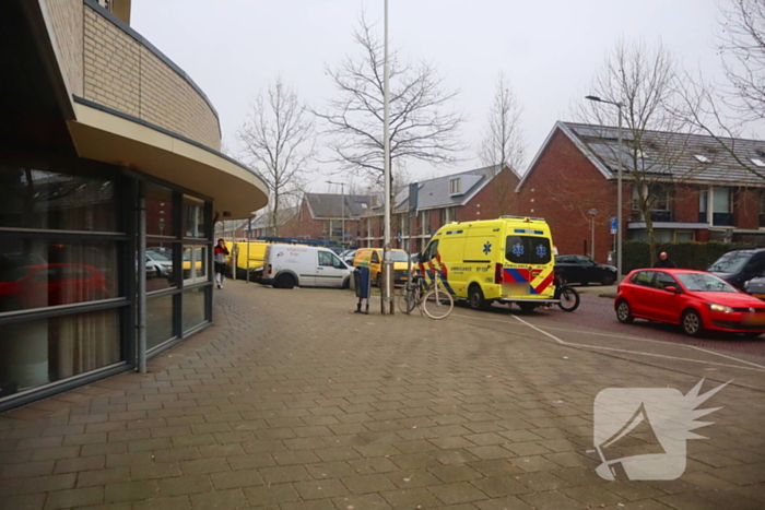 Hulpdiensten groots ingezet voor een brommobiel te water