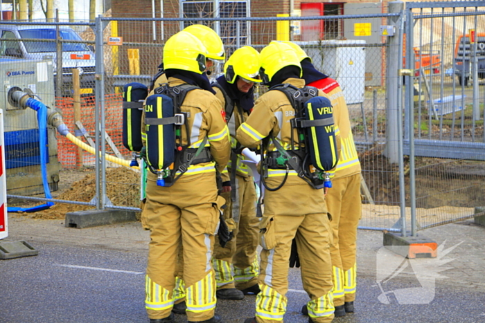 Gaslucht te ruiken door zuiveren leiding