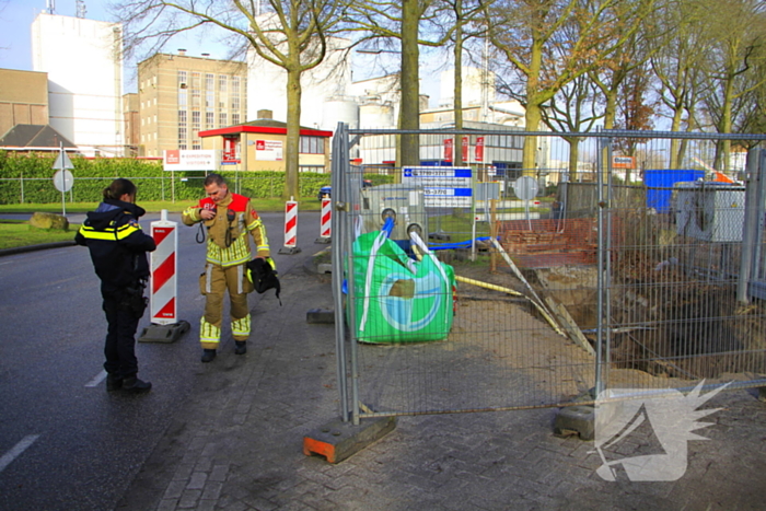 Gaslucht te ruiken door zuiveren leiding