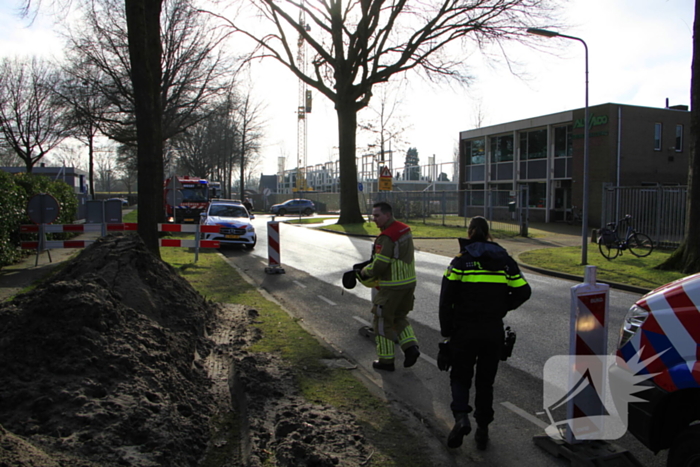 Gaslucht te ruiken door zuiveren leiding