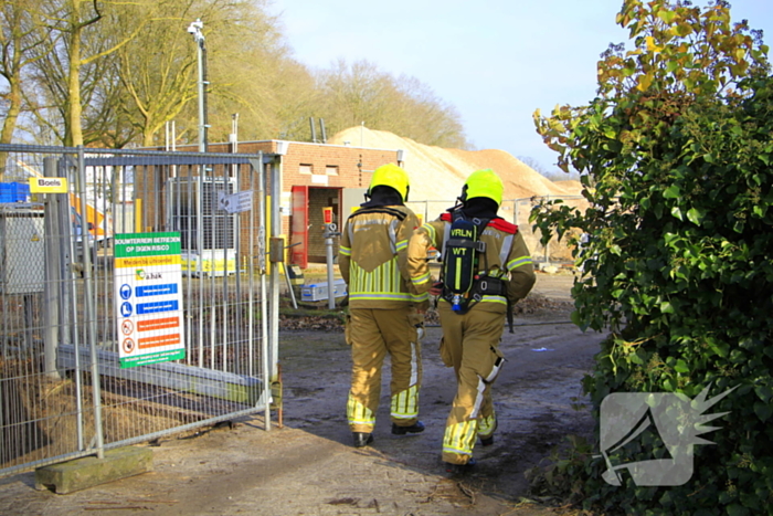 Gaslucht te ruiken door zuiveren leiding