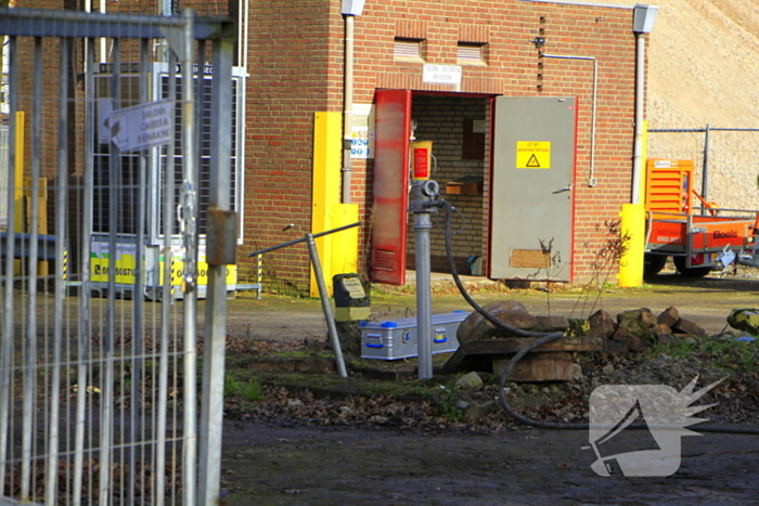 Gaslucht te ruiken door zuiveren leiding