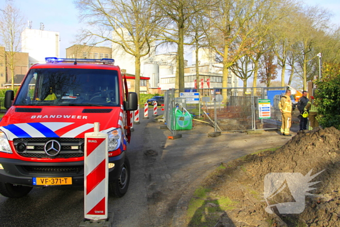 Gaslucht te ruiken door zuiveren leiding