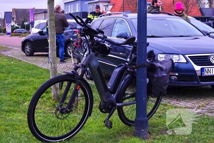 Fietser raakt gewond na val