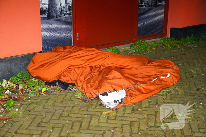 Brand in woning door omgevallen kaars