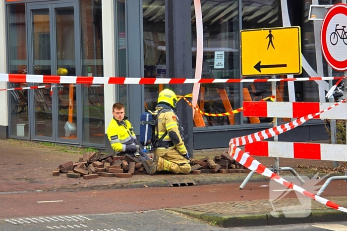 Brandweer schaalt groter op bij gaslekkage