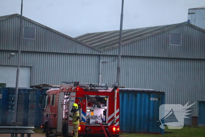 Brandweer ingezet bij industriebrand