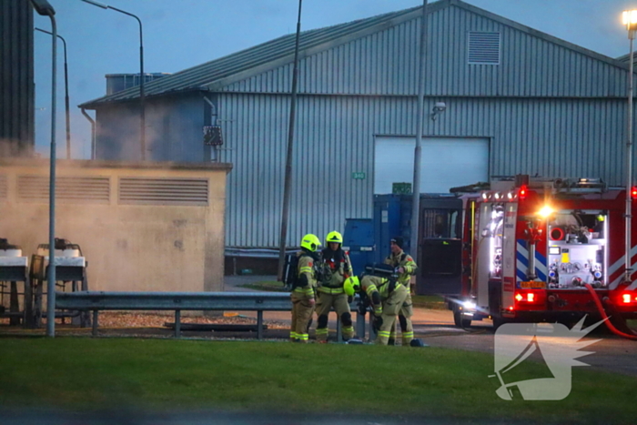 Brandweer ingezet bij industriebrand