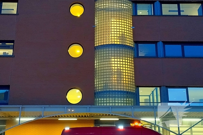 Brand in kantoorgebouw boven station