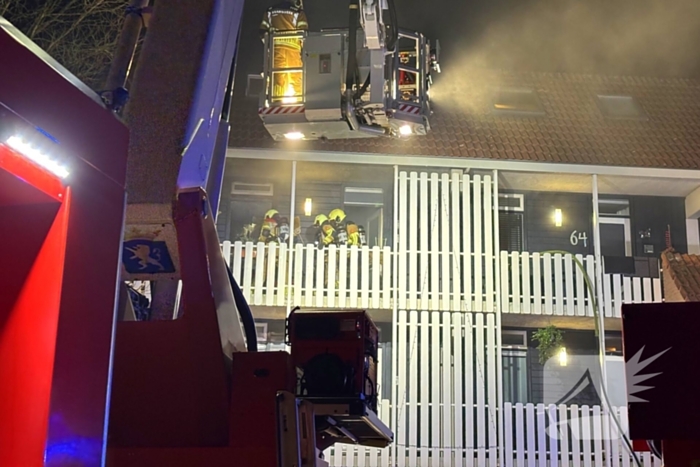 Uitslaande brand in appartementencomplex