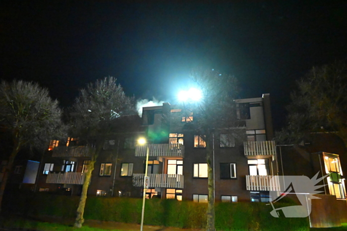 Uitslaande brand in appartementencomplex