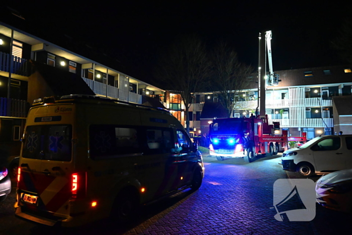 Uitslaande brand in appartementencomplex