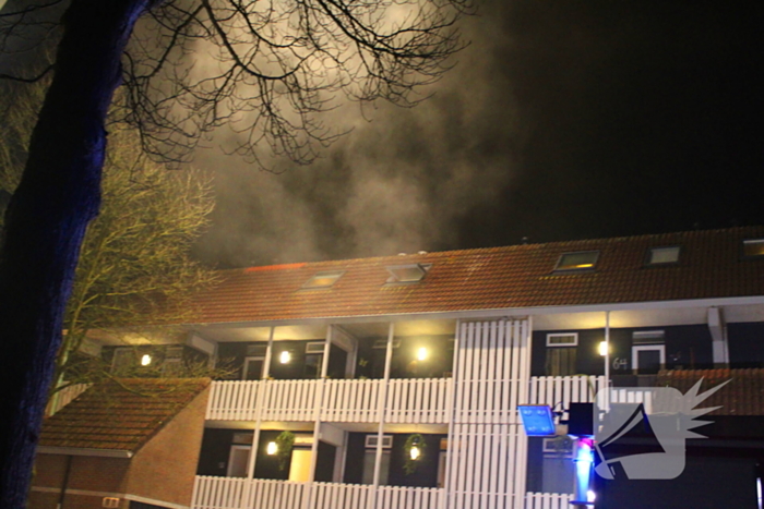 Uitslaande brand in appartementencomplex