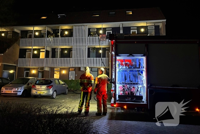 Uitslaande brand in appartementencomplex