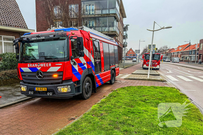 Gaslek in CityHouse, brandweer zet gebied af