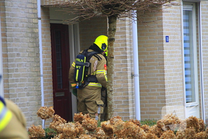 Gasleiding geraakt bij werkzaamheden