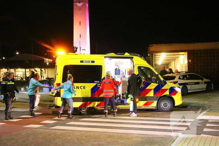 Traumateam assisteert bij medische noodsituatie