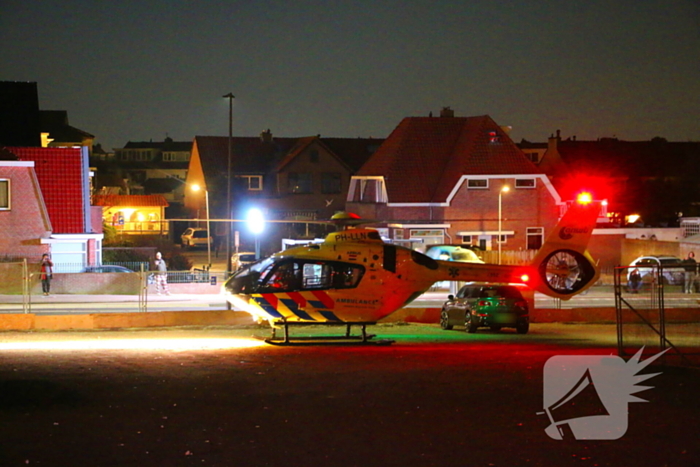 Traumateam assisteert bij medische noodsituatie