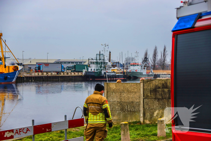 Kat te water hulpdiensten kunnen dier niet redden