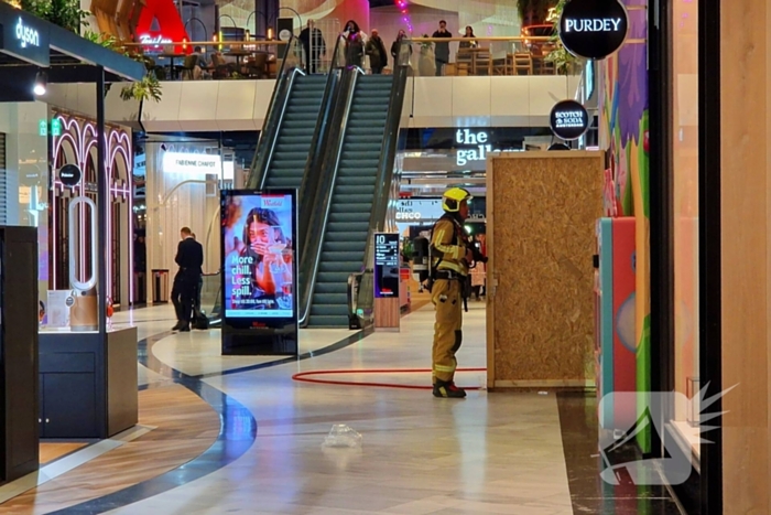 Brand in Mall of the Netherland snel onder controle