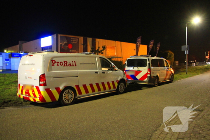 Treinverkeer stilgelegd vanwege aanrijding op spoor