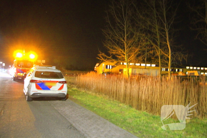 Treinverkeer stilgelegd vanwege aanrijding op spoor