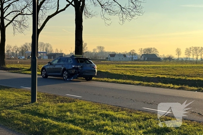 Ernstig ongeval met motorrijder