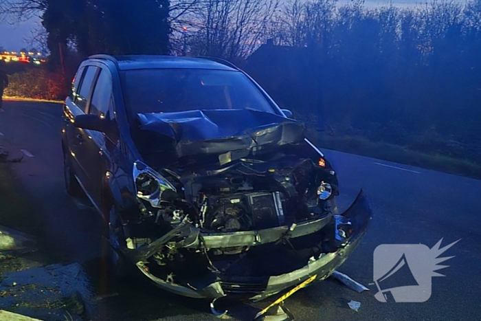 Bestuurder onder invloed veroorzaakt aanrijding