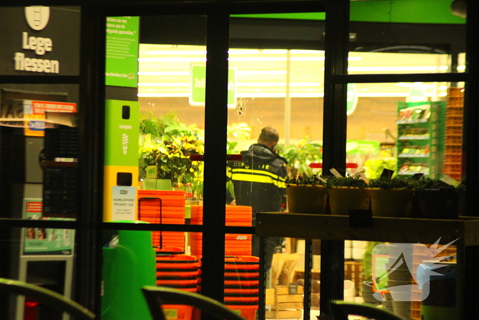 Politie onderzoekt overval op supermarkt